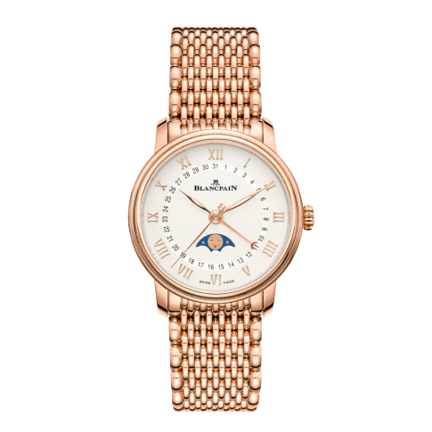Blancpain Villeret Quantième Phases de Lune 33.2 mm – front